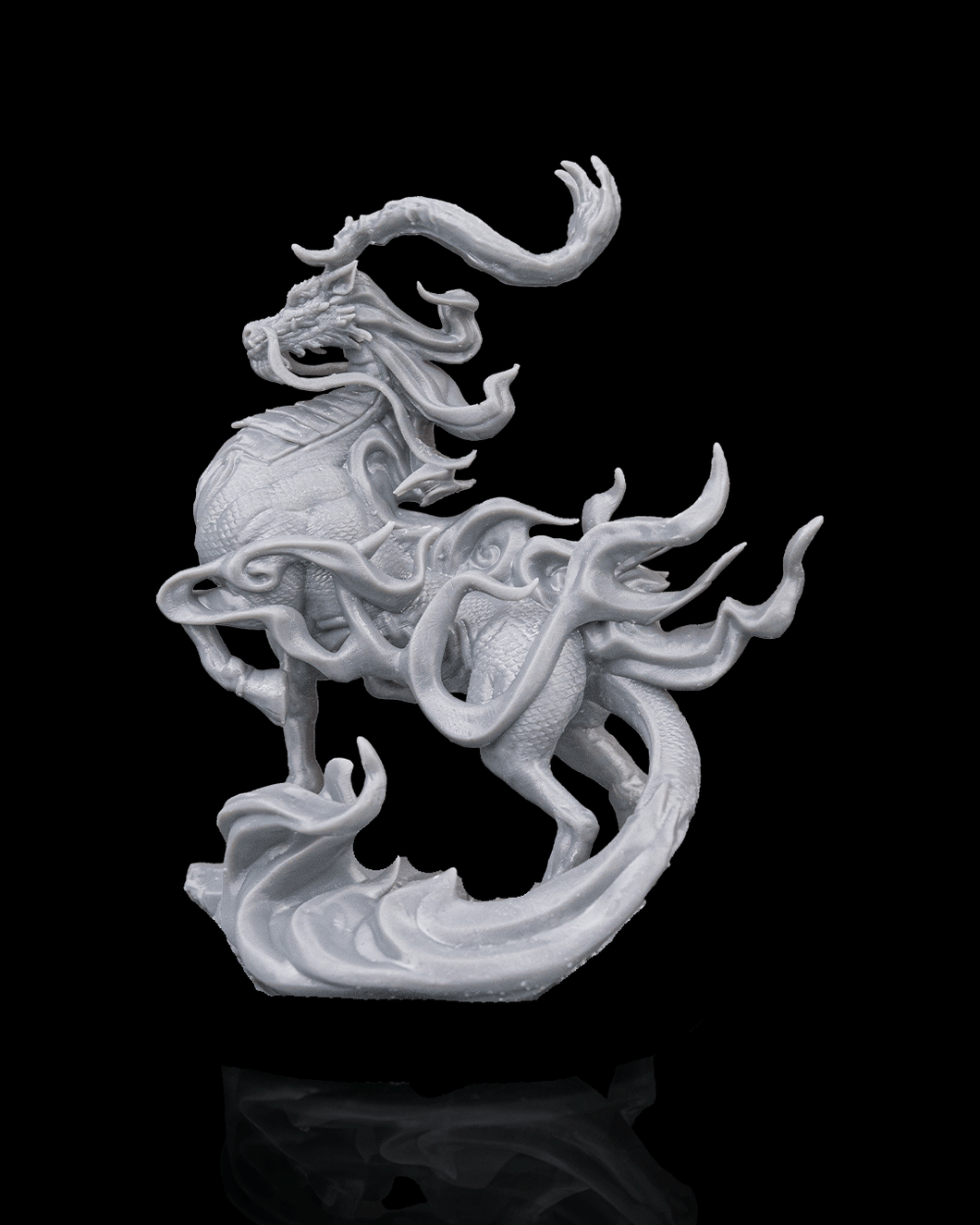Amaterasu Warriors - Kirin - Harbinger of Good Fortune - Yokai