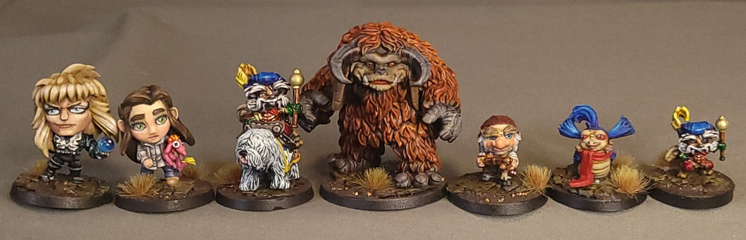 Capsule Chibi - Labyrinth Set of 7 - Unpainted