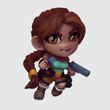 Load image into Gallery viewer, Capsule Chibi - Lara / Artifact Adventurer
