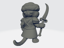 Load image into Gallery viewer, Seahorse 3D - Lizard Warrior
