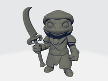 Load image into Gallery viewer, Seahorse 3D - Lizard Warrior
