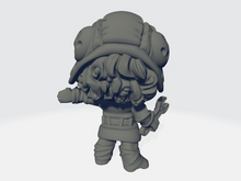 Load image into Gallery viewer, Capsule Chibi - Mariya - Tank Mechanic Magical Girl
