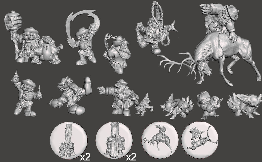 Scotling Fantasy Football Team - New Gnome Players - 17 models