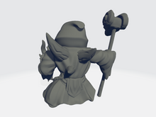 Load image into Gallery viewer, Chibiatures - Necromancer Orc #1
