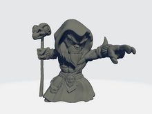 Load image into Gallery viewer, Chibiatures - Necromancer Orc #2
