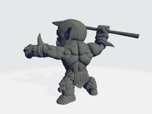 Load image into Gallery viewer, Chibiatures - Spear Orc #2
