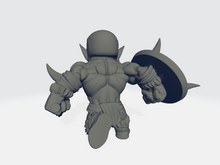 Load image into Gallery viewer, Chibiatures - Orc Sword &amp; Shield #3
