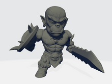 Load image into Gallery viewer, Chibiatures - Orc Sword &amp; Shield #3
