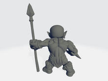 Load image into Gallery viewer, Chibiatures - Spear Orc #1
