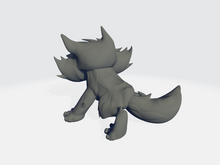 Load image into Gallery viewer, Chibiatures - Wolf W/Bone
