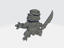 Load image into Gallery viewer, Capsule Chibi - Otter Fisherman #1
