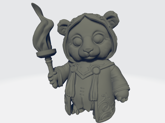 Seahorse 3D - Panda Mage