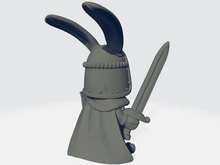 Load image into Gallery viewer, Seahorse 3D - Rabbit Warrior
