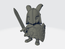 Load image into Gallery viewer, Seahorse 3D - Rabbit Warrior
