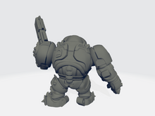 Load image into Gallery viewer, Grimdark Cuteness - RoboOrk - Robocop Ork
