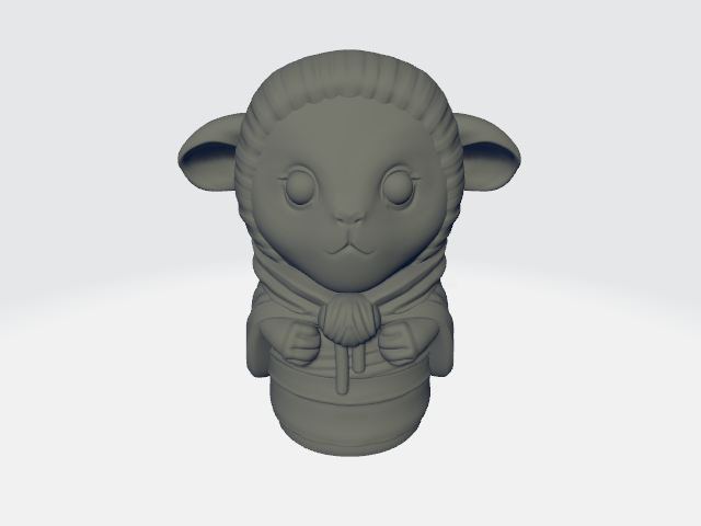 Seahorse 3D - Sheep Villager