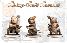 Load image into Gallery viewer, Quirky Unlimited - Food Fight - Shrimp Sushi Samurai
