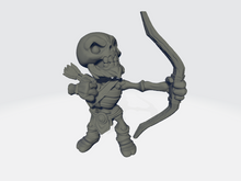 Load image into Gallery viewer, Chibiatures - Skeleton Archer #4
