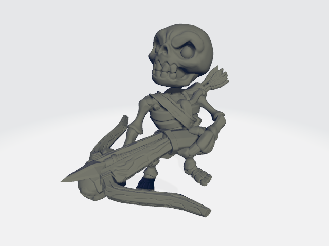 Chibiatures - Skeleton Crossbow #1