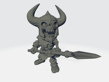 Load image into Gallery viewer, Chibiatures - Skeleton Spear #2
