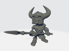 Load image into Gallery viewer, Chibiatures - Skeleton Spear #3
