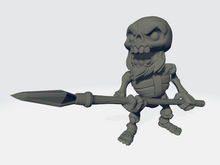 Load image into Gallery viewer, Chibiatures - Skeleton Spear #4
