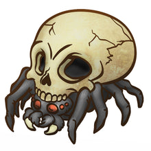 Load image into Gallery viewer, Chibi Skullder - Skull Spider
