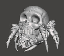 Load image into Gallery viewer, Chibi Skullder - Skull Spider
