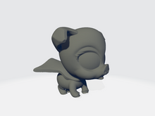 Load image into Gallery viewer, Chibi Flying Pig / Super Pig
