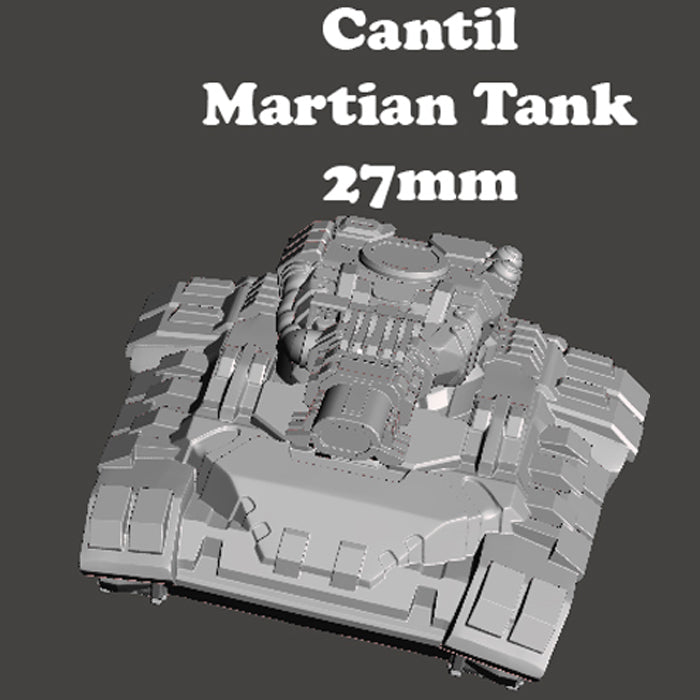 Whisper Mecha / Mech - Cantil Martian Tank - One Piece Model
