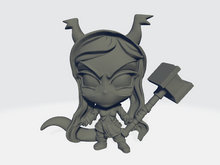 Load image into Gallery viewer, Chibi Tiefling Cleric
