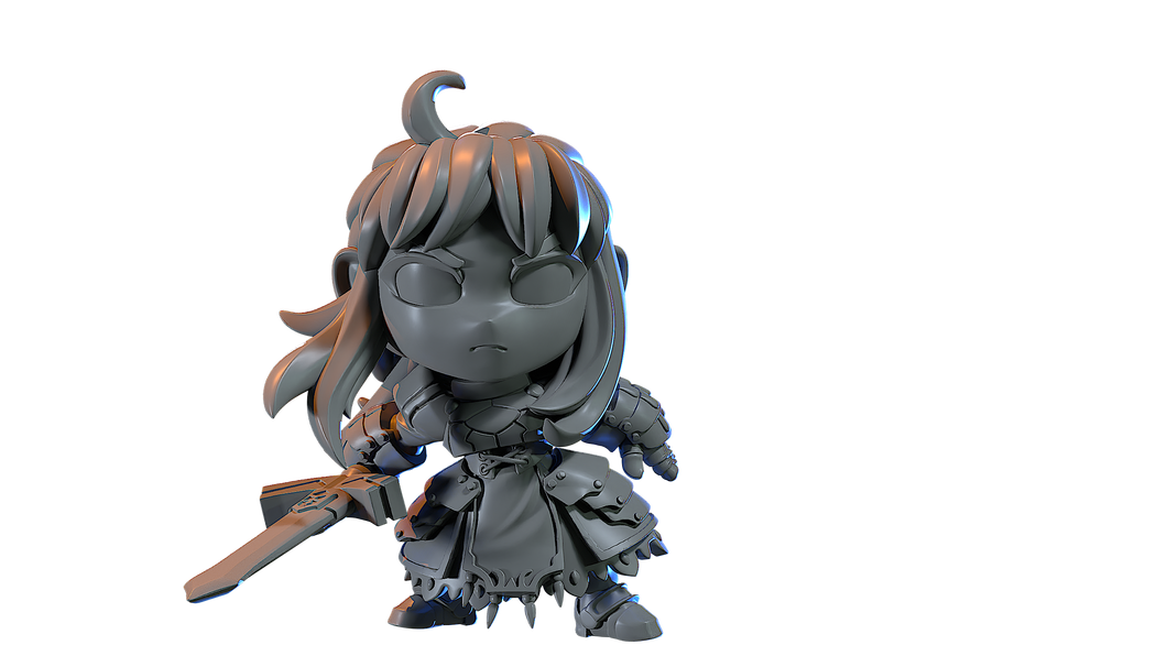 Capsule Chibi - Saber