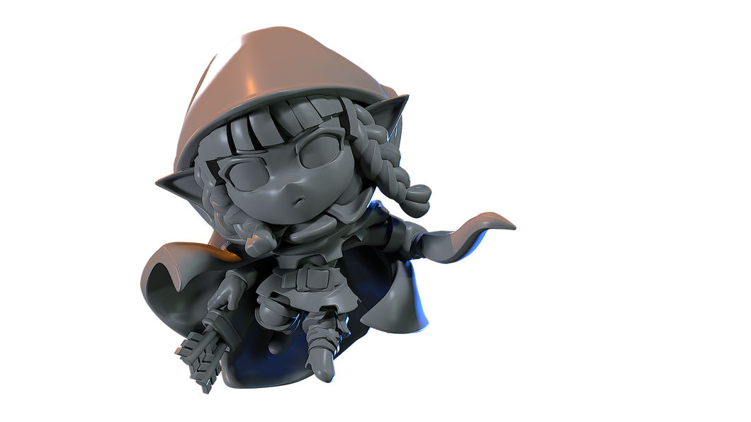 Capsule Chibi - Hooded Elf