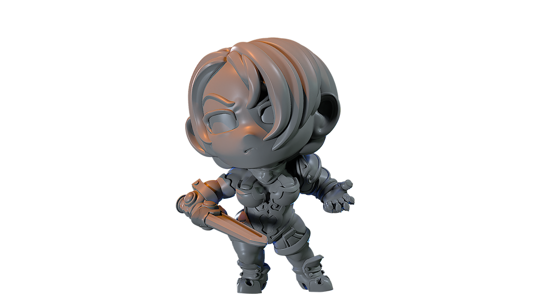 Capsule Chibi - Ivy Valentine