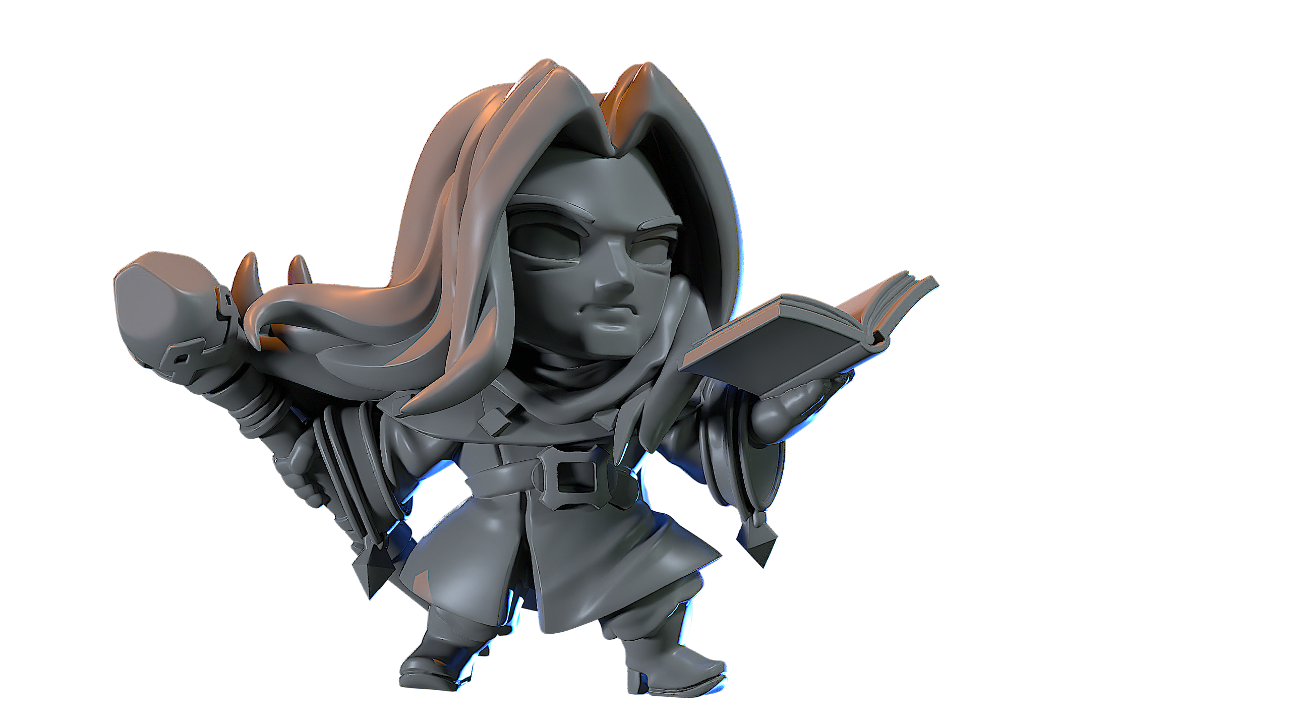 Capsule Chibi - Wizard – Impact! Miniatures