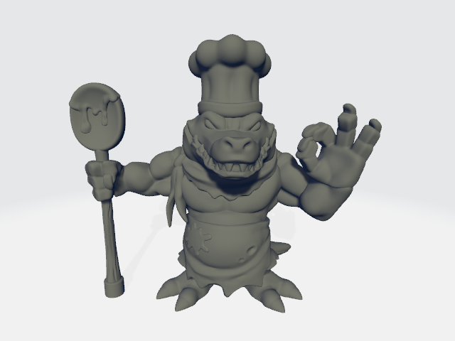 Chibiatures - Werecrocodile #10