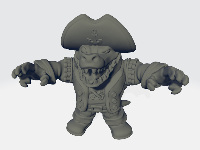 Chibiatures - Werecrocodile #13