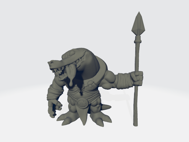 Chibiatures - Werecrocodile #14