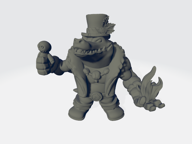 Chibiatures - Werecrocodile #15