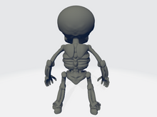 Load image into Gallery viewer, Seahorse 3D - Skeleton
