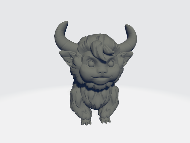 Seahorse 3D - Golden Bull