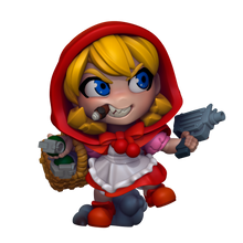 Load image into Gallery viewer, Capsule Chibi - Baby Bonnie Hood / Red Riding Hood

