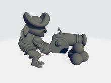 Load image into Gallery viewer, Chibiatures - Turtle Pirate #14 Cannoneer
