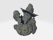 Load image into Gallery viewer, Grimdark Cuteness - Carvin&#39; A Pumpkin
