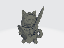 Load image into Gallery viewer, Seahorse 3D - Cat Warrior
