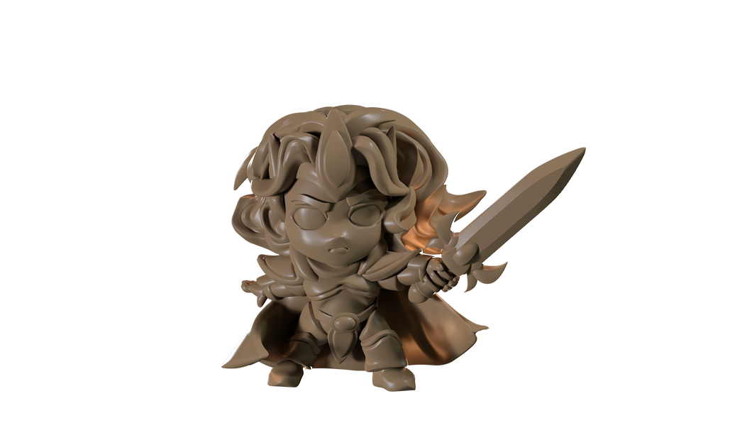 Capsule Chibi - Cecil the Paladin