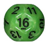 Load image into Gallery viewer, Single Dice / Die - DCC D16
