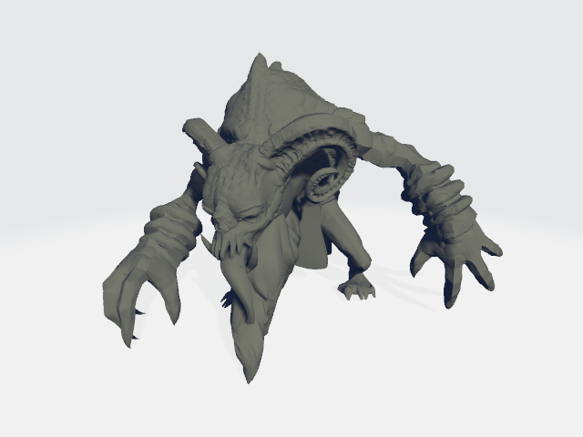 Seahorse 3D - Demon #3