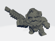 Load image into Gallery viewer, Grimdark Cuteness - Space Dwarf Rifle
