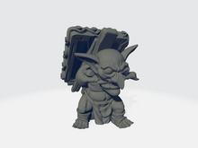 Load image into Gallery viewer, Grimdark Cuteness - Ork Ross &amp; Ork Easel
